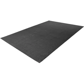 Kayoom Teppich Bandito 125", Grau 160x230 cm – Pflegeleicht & Strapazierfähig - dunkelgrau,