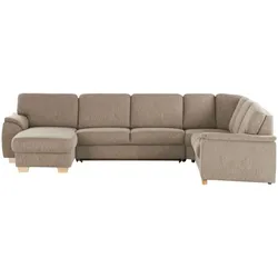 smart Wohnlandschaft  Valencia ¦ braun ¦ Maße (cm): B: 341 H: 90 T: 254.0