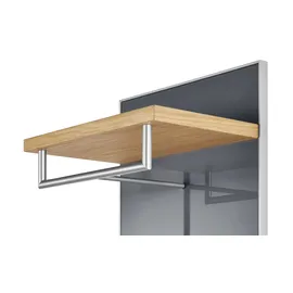 Möbel Kraft Garderobenpaneel Duna 42 x 170 x 27 cm Grau