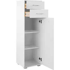 Priess Kombikommode 41 x 135 x 38 cm Weiß