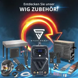 STAHLWERK Kombi-Schweißgerät AC/DC WIG 200 CUT