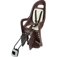 Polisport Fahrradsitz hinten Rahmen für kleine Rahmen/29er Räder Groovy Dunkelbraun/Braun braun No Size