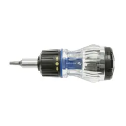 Högert Handwerkzeug Mini-Schraubendreher Bithalter Bit-Magazin 8-teilig HT1S214
