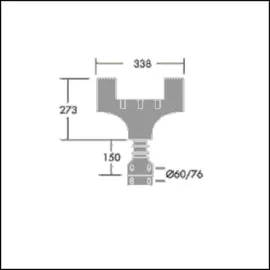 Thorn Mastaufsatzadapter Olsys LED2 #96262304