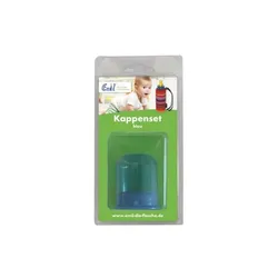 Emil die Flasche® Baby Kappenset verblistert - blau