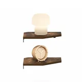 Furinno Wandregal 2er-Set Bernsteinkiefer