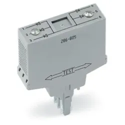 Wago 286-809 Bauteilmodul mit Diode, mit 9 Stück, Diode 1N4007, grau 286809