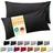 Blumtal Kissenbezug Blumtal 40 x 60 cm Anthrazit