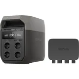 EcoFlow 800W Batterieladegerät mit Delta 3 Powerstation, 3-in-1 schnelles DC-DC-Ladegerät, Autobatteriepflege & Starthilfe, 8 × schnelleres Laden als über Zigarettenanzünder, lädt 1 kWh in 78 Minuten