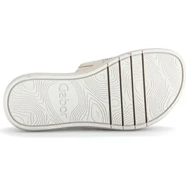Gabor Pantolette Spange für Damen, beige, Größe 36 EU