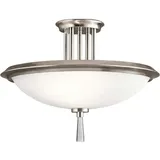 Elstead Lighting Elstead Lighting, Wandleuchte + Deckenleuchte, Dreyfus Deckenleuchte E27 3-fach Klassisches Zinn (E27)