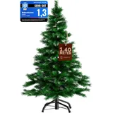 CASARIA Weihnachtsbaum künstlich Grün 140 cm