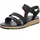 Paul Green Sandale Damen Schwarz 38