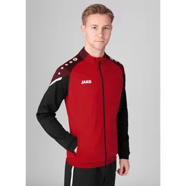 Jako Trainingsanzug Polyester Performance rot/schwarz, 128