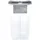 Excellent Houseware Gewürzglas mit 4 Fächern 2450 ml