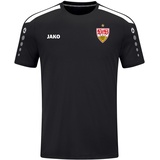 Jako VfB T-Shirt Power (schwarz / Größe 152 / Kinder)