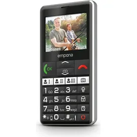 Emporia PURE-LTE, Seniorenhandys, Schnelle Hilfe, Hörgeräte kompatibel - Schwarz