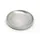 Kerzenteller Kerzenteller, Dekoteller Alu Silber matt satiniert Ø 10 cm für Kerzen, Taufkerzen, Hochzeitskerzen