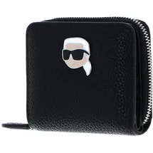 Karl Lagerfeld Ikon Pebble Portemonnaie Damen schwarz