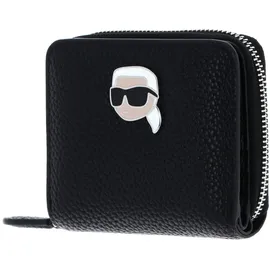 Karl Lagerfeld Ikon Pebble Portemonnaie Damen schwarz