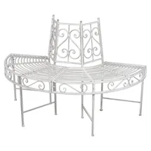 Garden Pleasure Varda 124 x 63 x 82 cm antik-weiß