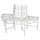 Garden Pleasure Varda 124 x 63 x 82 cm antik-weiß