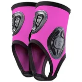 G-FORM Pro-X Knöchelschoner Kinder pink/black