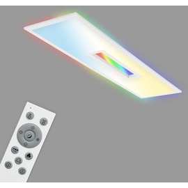 Telefunken - LED Panel, LED Deckenleuchte, RGB, -Backlight, CCT, inkl. Fernbedienung, dimmbar,