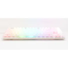 Ducky One 3 TKL Aura White (US, Kabelgebunden), Tastatur, Weiss