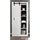 furn.design Stove Hochschrank 93 x 201 cm Weiß/Pinie Holz