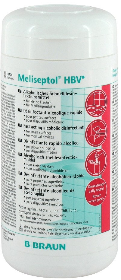 Meliseptol Hbv Tücher Spenderbox