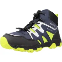 GEOX J MAGNETAR Boy B ABX Sneaker, Navy/Lime, 31