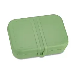 Koziol Lunchbox PASCAL L mit Trennsteg, spülmaschinengeeinget 7152703 , Farbe: grün
