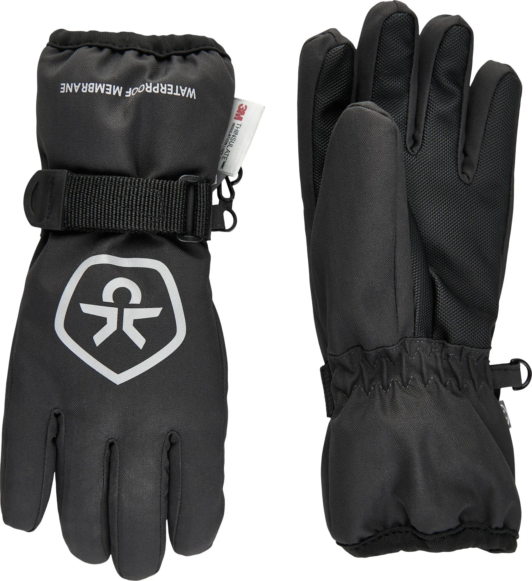 Color Kids Gloves Waterproof Waterproof Dropliner 5458 black (140) 10-12Y