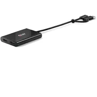 Club 3D USB Typ-C (mit USB Typ-A Adapter) auf dualen HDMI (4K60Hz) Video Splitter mit DisplayLink