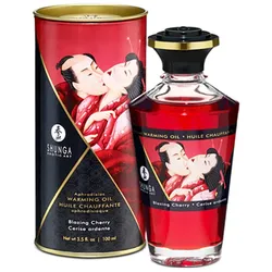 Shunga - Massageöl mit Aroma Kirsche 100 ml