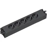 Bachmann Steckdosenleiste 5-fach Schwarz 1 St.