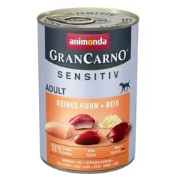 animonda GranCarno Adult Sensitiv Huhn & Reis 24x400 g