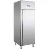 GastroHero Gastronomie Tiefkühlschrank ECO 600 GN 2/1 600 Liter Kühlraumvolumen, 3 verstellbare Einlegeböden, Edelstahl