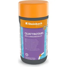 Steinbach Group Steinbach Poolpflege Quattrotabs Tabs 1 kg Tabletten, TCCA Multi 85%