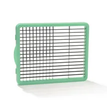 Genius Nicer Dicer Chef Messereinsatz 2 in 1 Gemüsereibe 2-tlg. Mintgrün