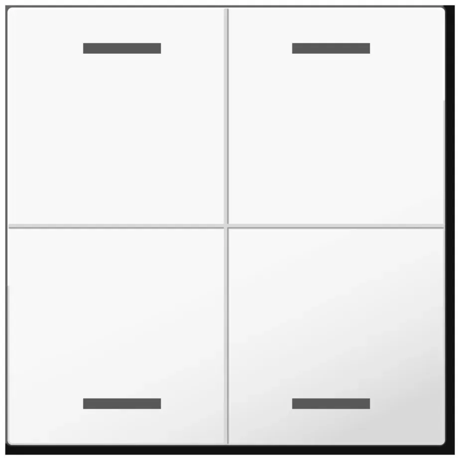MDT technologies MDT Wippe KNXTasterLight55 BE-TAL55W402.01