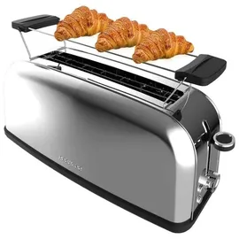 Cecotec Toastin' Time 850 Inox Long Toaster Silber