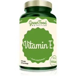 GreenFood Nutrition Vitamin E Kapseln mit Vitamin E 120 KAP