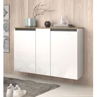 INOSIGN Zippo 130 x 85 x 35 cm hochglanz lackiert / weiß