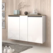 INOSIGN Zippo 130 x 85 x 35 cm hochglanz lackiert / weiß