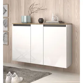 INOSIGN Zippo 130 x 85 x 35 cm hochglanz lackiert / weiß