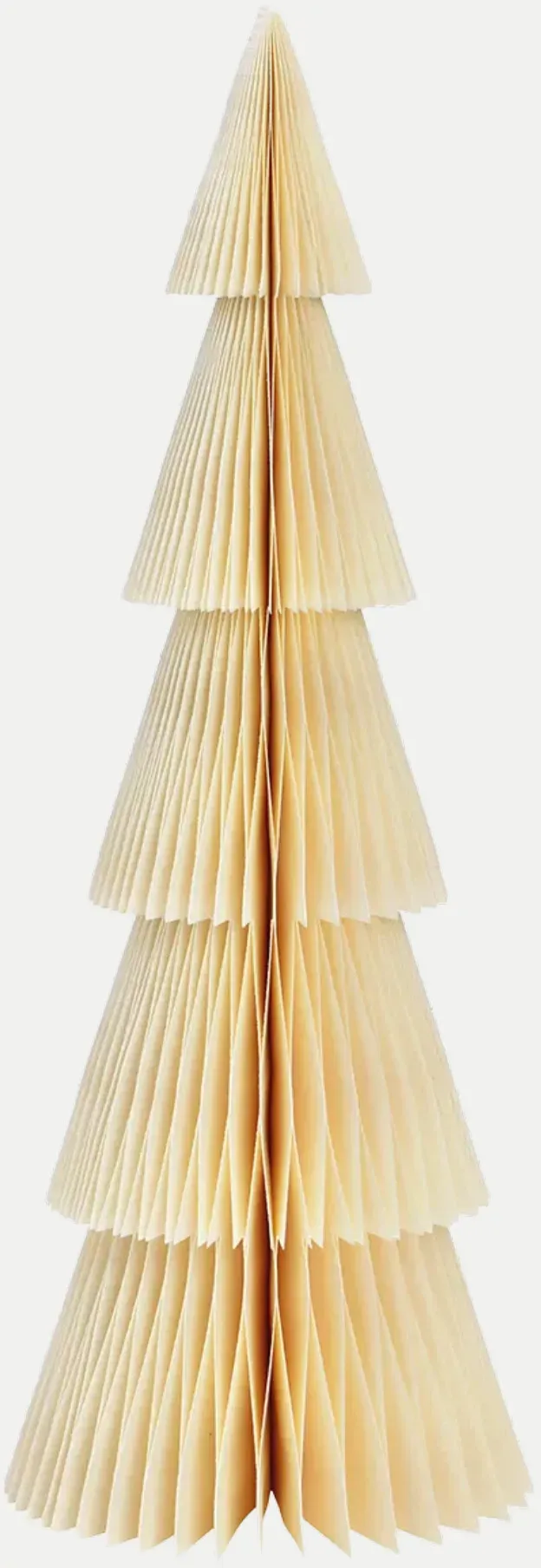 Tannenbaum Honeycomb - H 40cm Weiß
