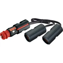 ProCar 67889200 2fach Zigarettenanzünder-Verteiler Anzahl Zigarettenkupplungen 2 x Belastbarkeit Strom max. 16 A