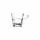 LEONARDO 6er Set Leonardo Espressotasse Senso 70 ml Glas Transparent Klar